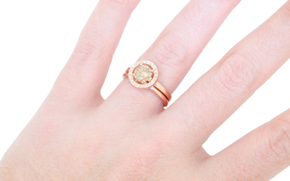 2mm 14k Gold Band in yellow gold