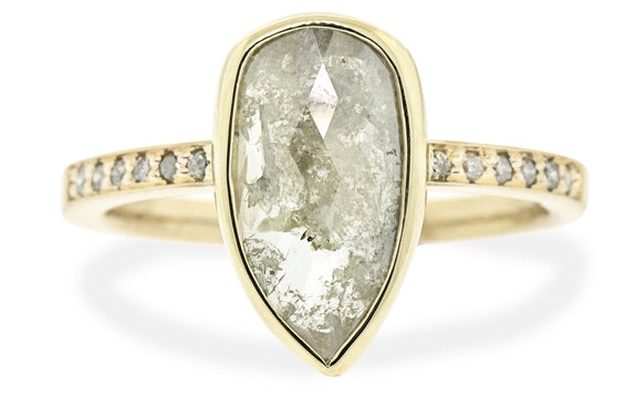 14 Karat White Gold Diamond Engagement Ring - Charisma Jewelers